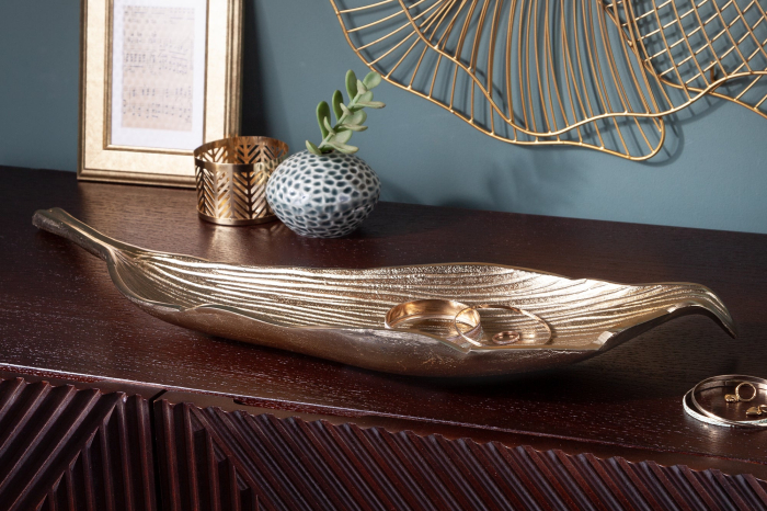 Bol LEAF 64 cm auriu [4]