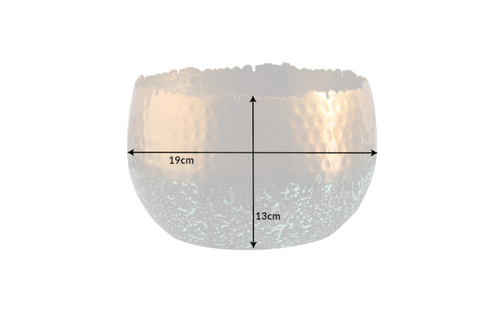 Bol ORIENT 18 cm auriu cu patină [10]