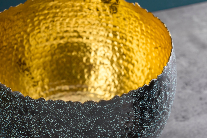 Bol ORIENT 28 cm argintiu cu patină [6]