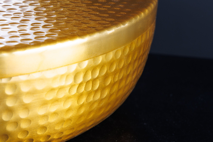 Bol ORIENT cu capac 40 cm aluminiu auriu [6]