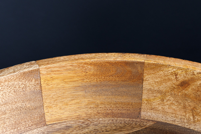 Bol PURE NATURE cu capac, 40 cm, lemn de mango [11]