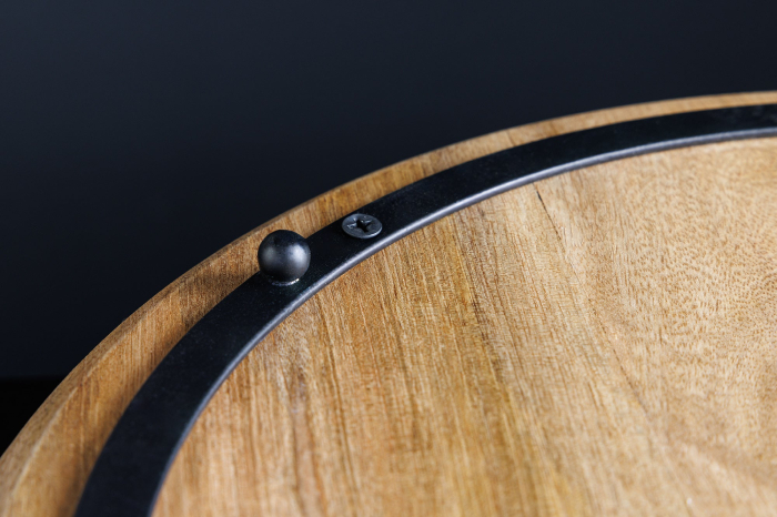 Bol PURE NATURE cu capac, 40 cm, lemn de mango [9]