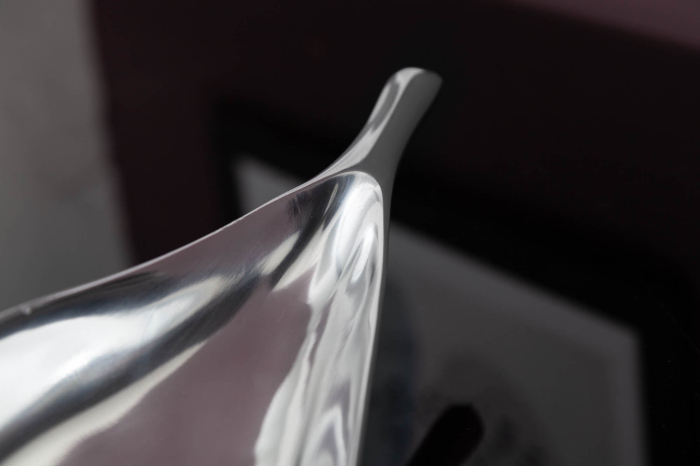 Bol SILVER LEAF 60x15cm argintiu [7]