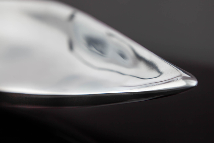 Bol SILVER LEAF 60x15cm argintiu [3]