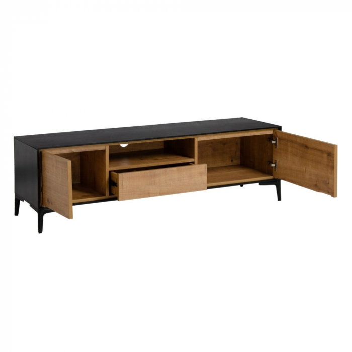 Comodă TV Alfil din MDF și metal 145,50 X 40 X 44 CM [4]