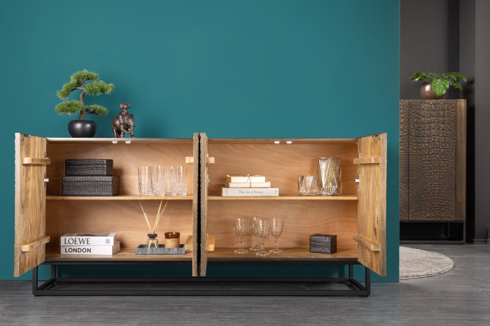 Bufet CROCO din lemn de mango, 180 cm [5]