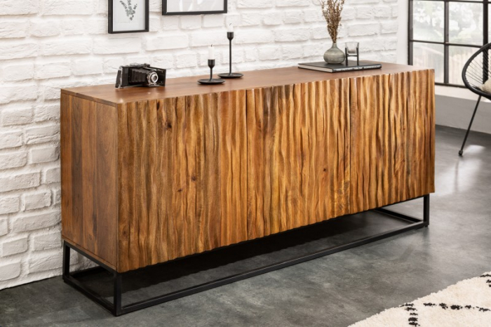 Bufet din lemn de mango lăcuit Amazonas 160 cm [2]