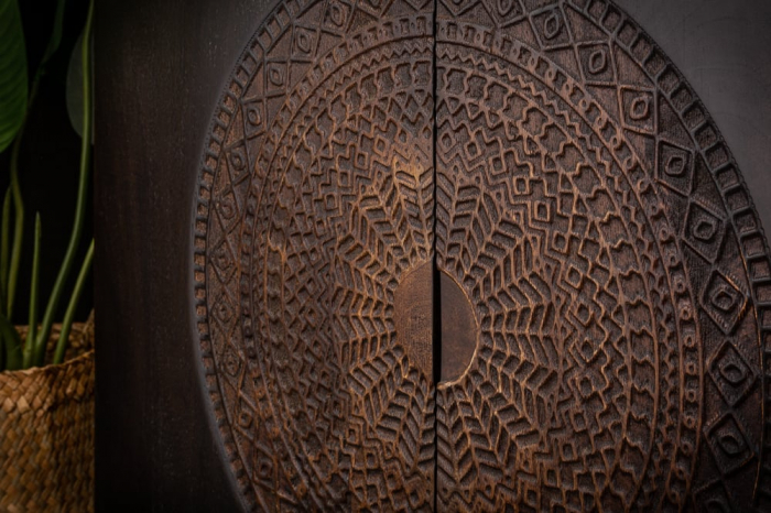 Bufet din lemn masiv de mango Mandala 177 cm [7]