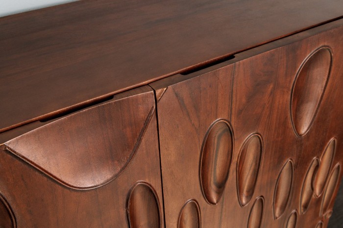 Bufet DUNE din lemn de salcam, 120 cm [7]