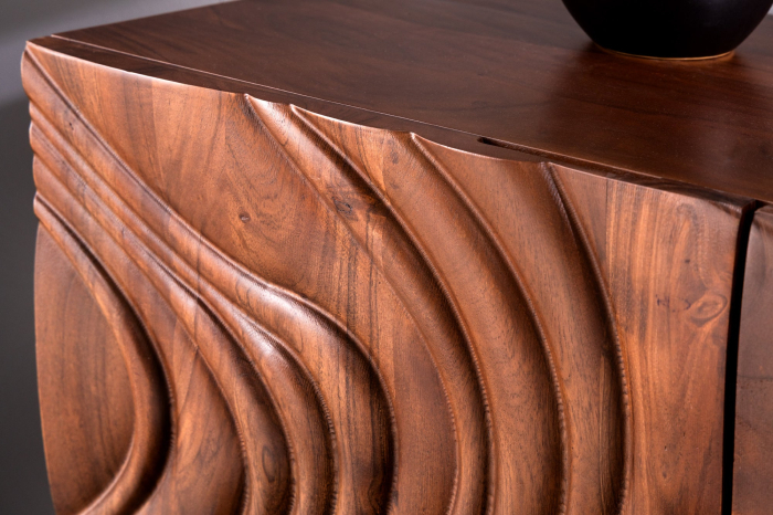 Bufet FLUID din lemn de salcam, 175 cm [8]