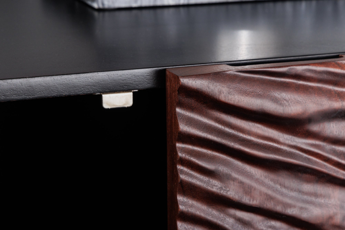 Bufet FLUID din lemn de salcam, 175 cm [10]