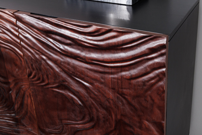 Bufet FLUID din lemn de salcam, 175 cm [8]