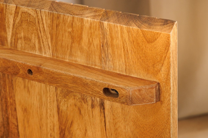 Bufet GATSBY 160 cm, stil retro, lemn de mango natural [10]