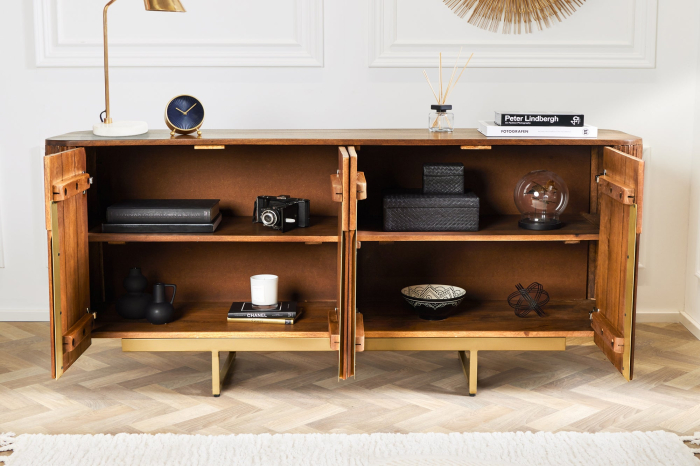 Bufet GATSBY din lemn de mango, 160 cm [5]