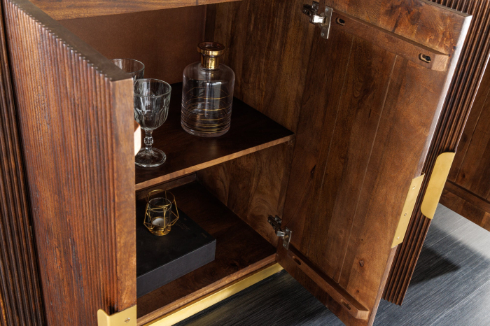 Bufet GATSBY din lemn de mango si blat din marmura, 170 cm [5]