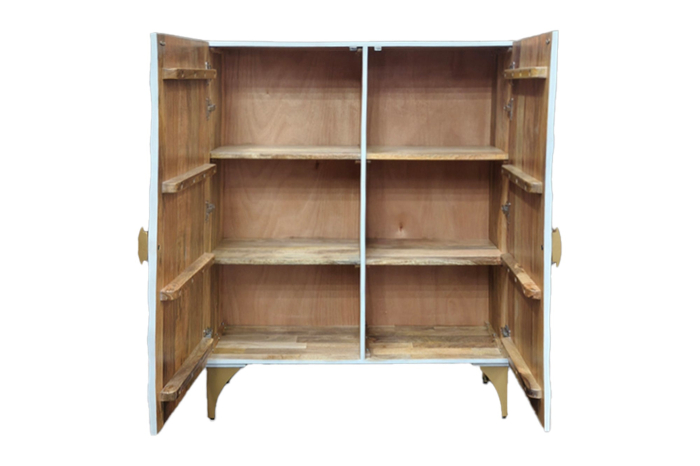 Bufet GOLDEN SUNSET din lemn de mango, 120 cm [4]