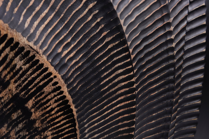 Bufet GOLDEN SUNSET suspendat din lemn de mango negru, 180 cm [6]