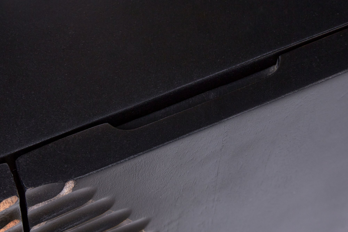 Bufet GOLDEN SUNSET suspendat din lemn de mango negru, 180 cm [7]