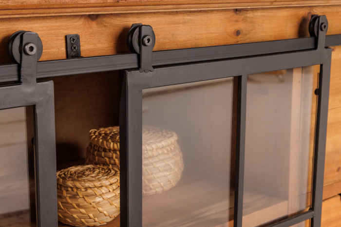 Bufet HERITAGE din lemn de pin, 150 cm [5]