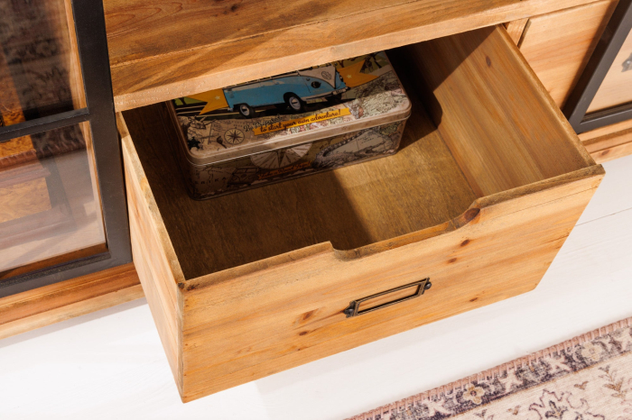 Bufet HERITAGE din lemn de pin, 160 cm [9]