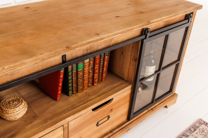 Bufet HERITAGE din lemn de pin, 160 cm [5]