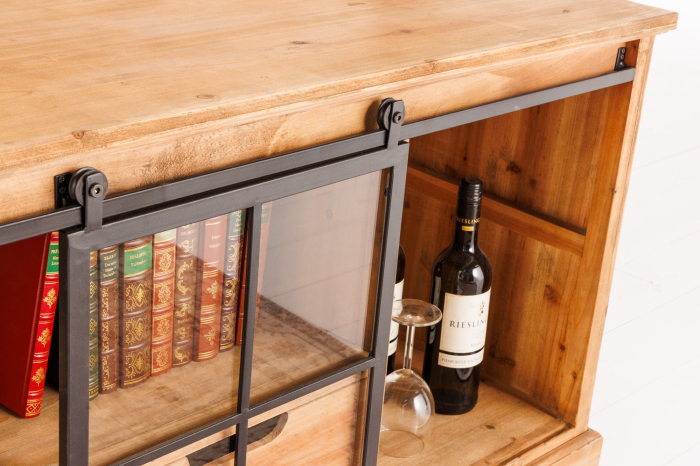 Bufet HERITAGE din lemn de pin, 160 cm [10]