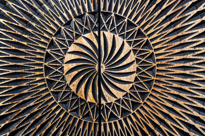 Bufet ILLUSION din lemn de mango, 120 cm [6]