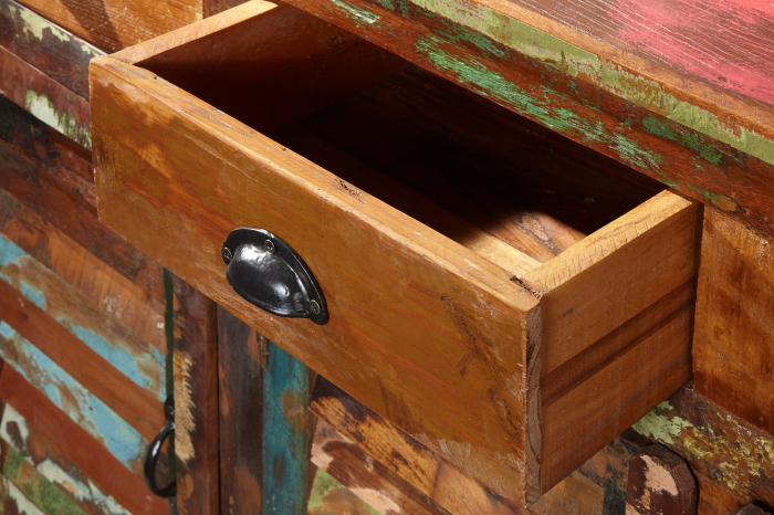 Bufet JAKARTA din lemn reciclat, 125 cm [6]