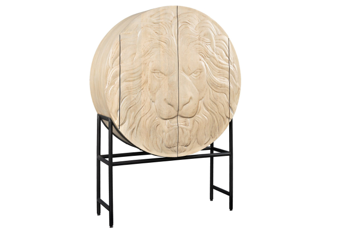 Bufet LION din lemn de mango, 140 cm [1]
