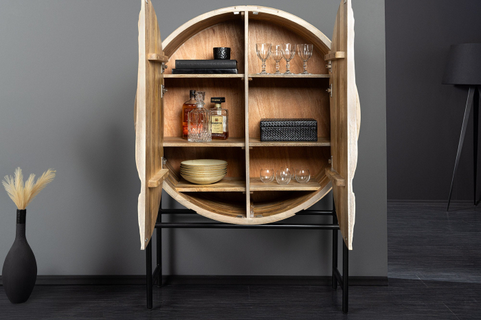 Bufet LION din lemn de mango, 140 cm [4]