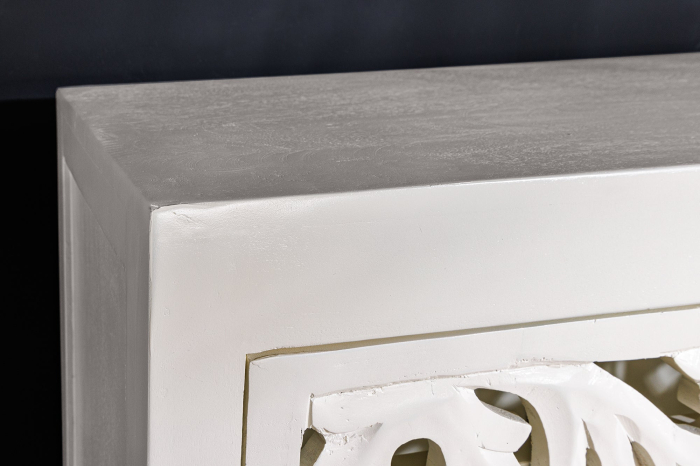 Bufet MARRAKECH din lemn de mango alb, 140 cm [5]