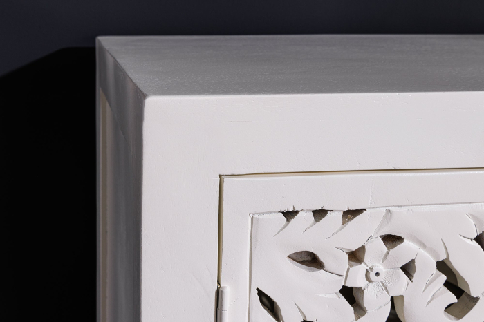 Bufet MARRAKECH din lemn de mango alb, 170 cm [5]