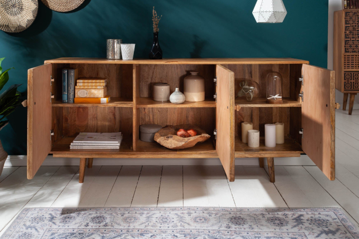 Bufet MARRAKESH 160 cm, lemn de mango natural [5]