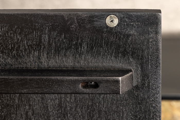 Bufet MOUNTAIN SOUL din lemn de salcam cu aspect de piatra, 120 cm [7]