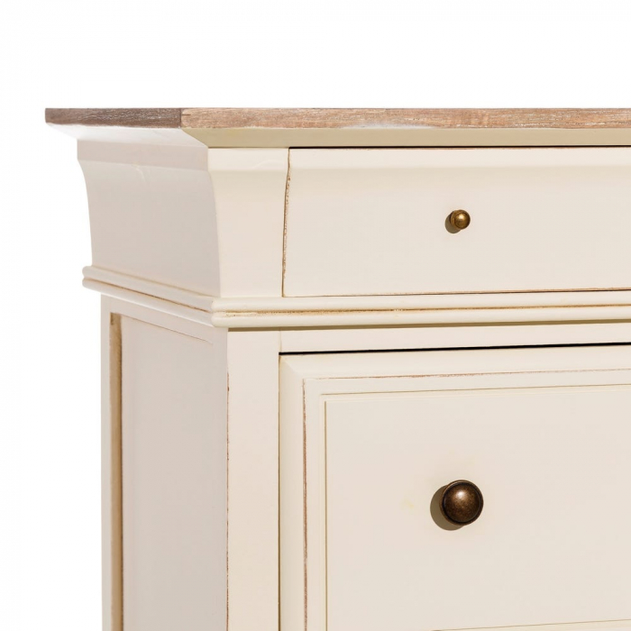 Comoda Nicola din lemn de pin 84 X 42 X 80 CM [2]