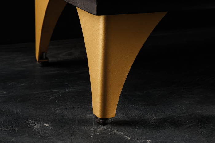 Bufet OLDEN SUNSET din lemn de mango negru, 140 cm [10]