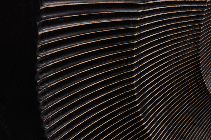 Bufet OLDEN SUNSET din lemn de mango negru, 140 cm [8]