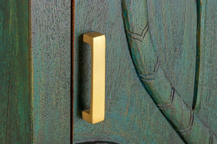 Bufet PEACOCK din lemn de mango verde, 170 cm [7]