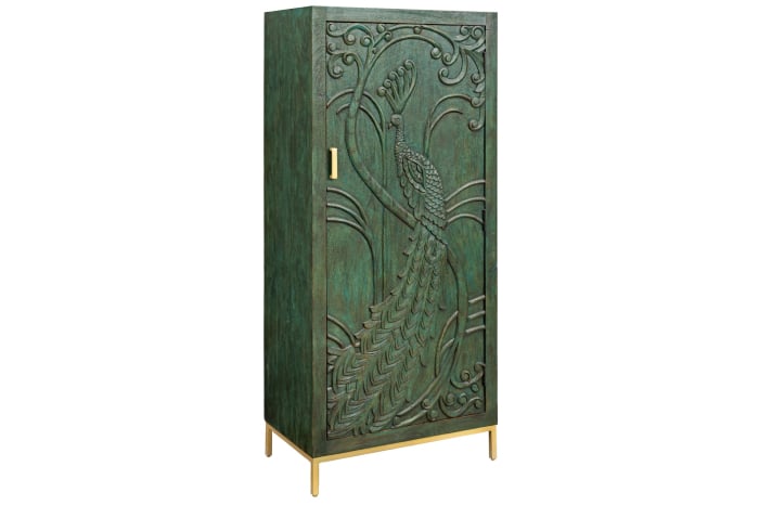 Bufet PEACOCK din lemn de mango verde, 170 cm [1]