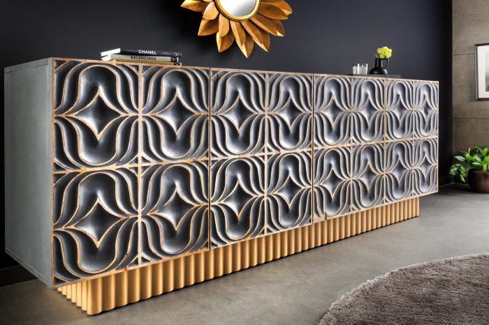 Bufet PIAZZA SAN MARCO din lemn de mango, 180 cm [3]