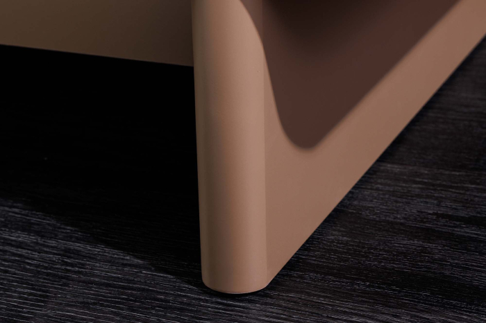 Bufet SAVOY 150 cm 3D natural cu blat din ceramică imitație de marmură travertin [10]