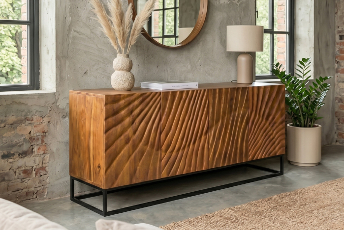 Bufet SCORPION 180 cm 3D maro mango [5]