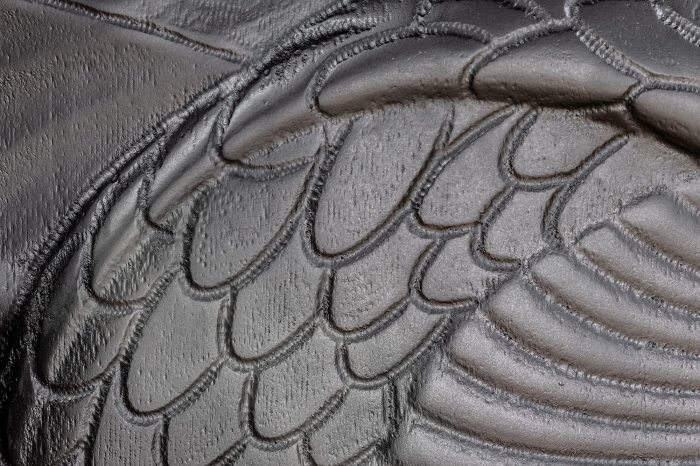 Bufet SNAKE din lemn de mango negru, 120 cm [8]