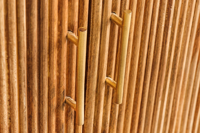 Bufet TRES CHIC din lemn de mango si blat din marmura, 105 cm [8]