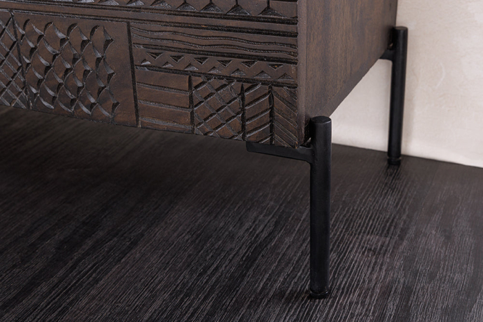 Bufet TRIBAL din lemn de mango maro, 180 cm [8]