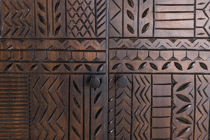 Bufet TRIBAL din lemn de mango maro, 180 cm [7]