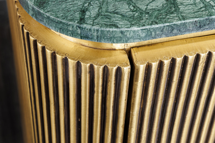 Bufet VENEZIANO din lemn de mango si blat din marmura, 160 cm [6]