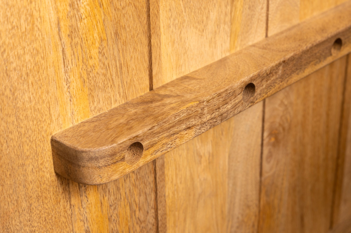 Bufet VULCANO din lemn de mango alb, 120 cm [10]