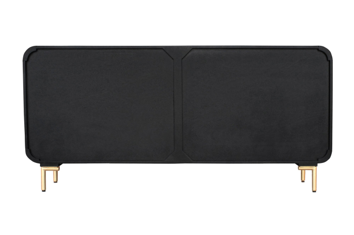 Bufet WAVE din lemn de mango negru, 160 cm [8]