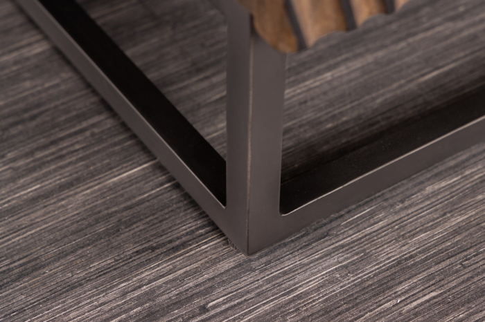 Bufet ZEN CIRCLE din lemn de mango negru maro, 180 cm [7]